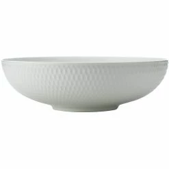 Maxwell and Williams White Basics Diamonds Round Serving Bowl 25cm