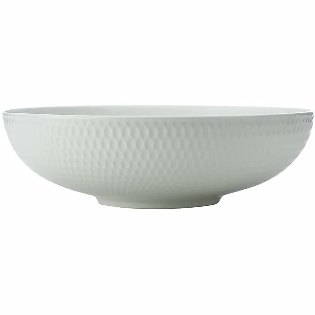 Maxwell and Williams White Basics Diamonds Round Serving Bowl 25cm