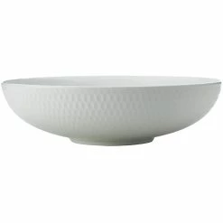 Maxwell and Williams White Basics Diamonds Round Serving Bowl 28cm
