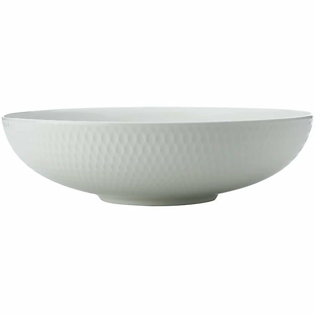 Maxwell and Williams White Basics Diamonds Round Serving Bowl 28cm